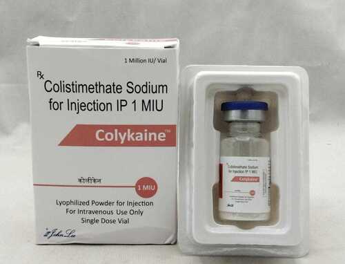 Colistimethate Sodium Injection - 1 Million IU Sterile Solution | Essential Antibacterial Treatment