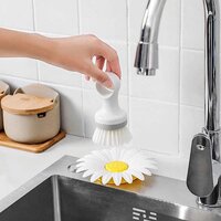 FLOWER SHAPE PORTABLE SOAP DISH HOLDER SOAP CASE (3 PC) (4684)