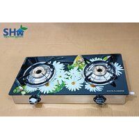 Two Burner Digital Gas Stove With Pigtail