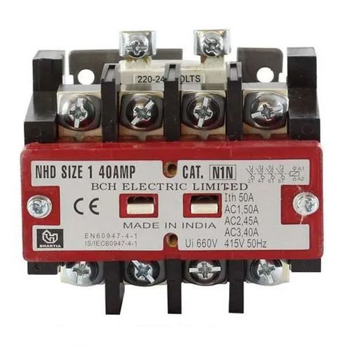 Bch Contactor 40amp 4 Pole Application: Industrial