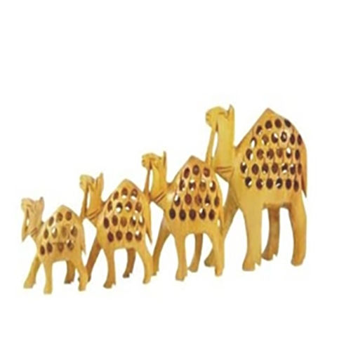 Wooden Jali Camel