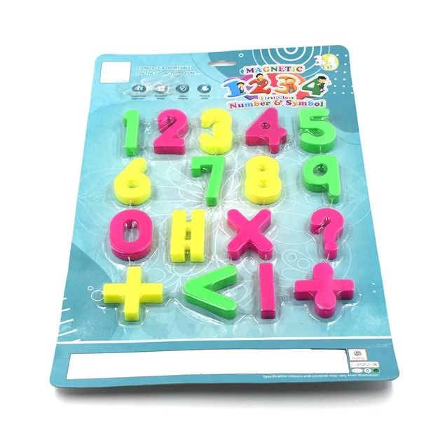 MAGNETIC LETTERS NUMBER