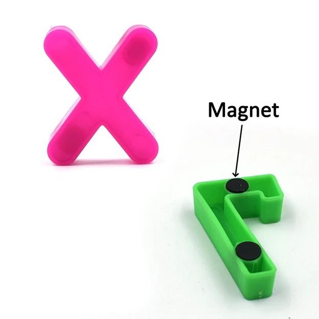 MAGNETIC LETTERS NUMBER