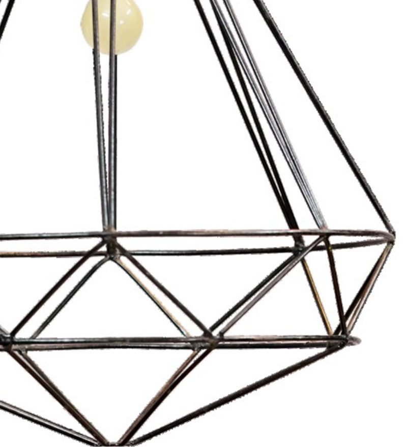 Metal Wire Hanging Light Pendant For Home Decoration Living Room Office Hotel Farmhouse
