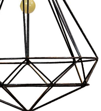 Metal Wire Hanging Light Pendant For Home Decoration Living Room Office Hotel Farmhouse