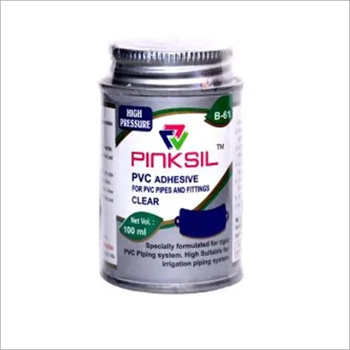 100Ml PVC Adhesive Cement - Fluoroaluminate, Coarse Sand , Grey Color, Extra Rapid Hardening, Low Heat Hydration, Anti-Algae Resistance