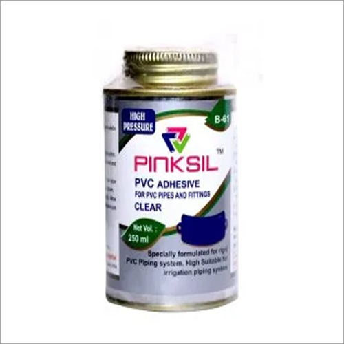 250Ml PVC Adhesive Cement - Fluoroaluminate, Low Heat, White Color, Extra Rapid Hardening | Acid-Proof, Anti-Algae, Smooth Finish