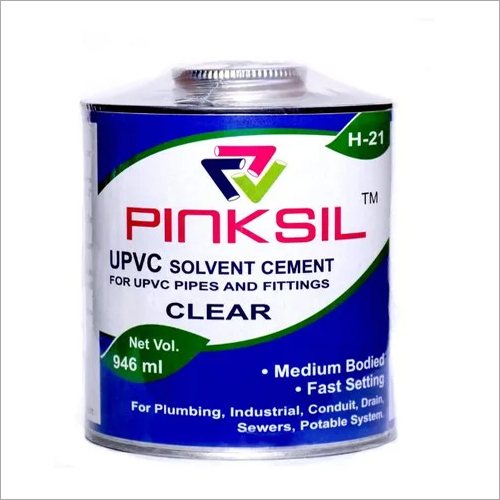 White 94Ml L Upvc Solvent Cement