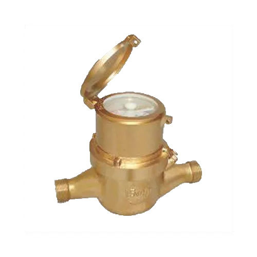 Brown Optima Brass Water Meter