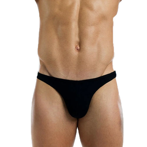 Bruchi Club Men's Bamboo Spandex Antibacterial Premium Black Brief