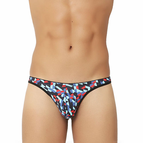 Bruchi Club Argyle Print Supima Modal Men's Thongs