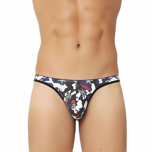 Bruchi Club Camouflage Printed Supima Modal Men's Thongs