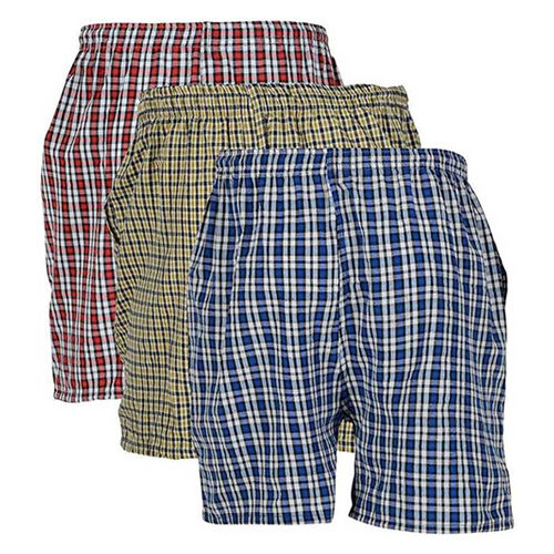 Bruchi club Men's Checkered Boxer -Pack of 3