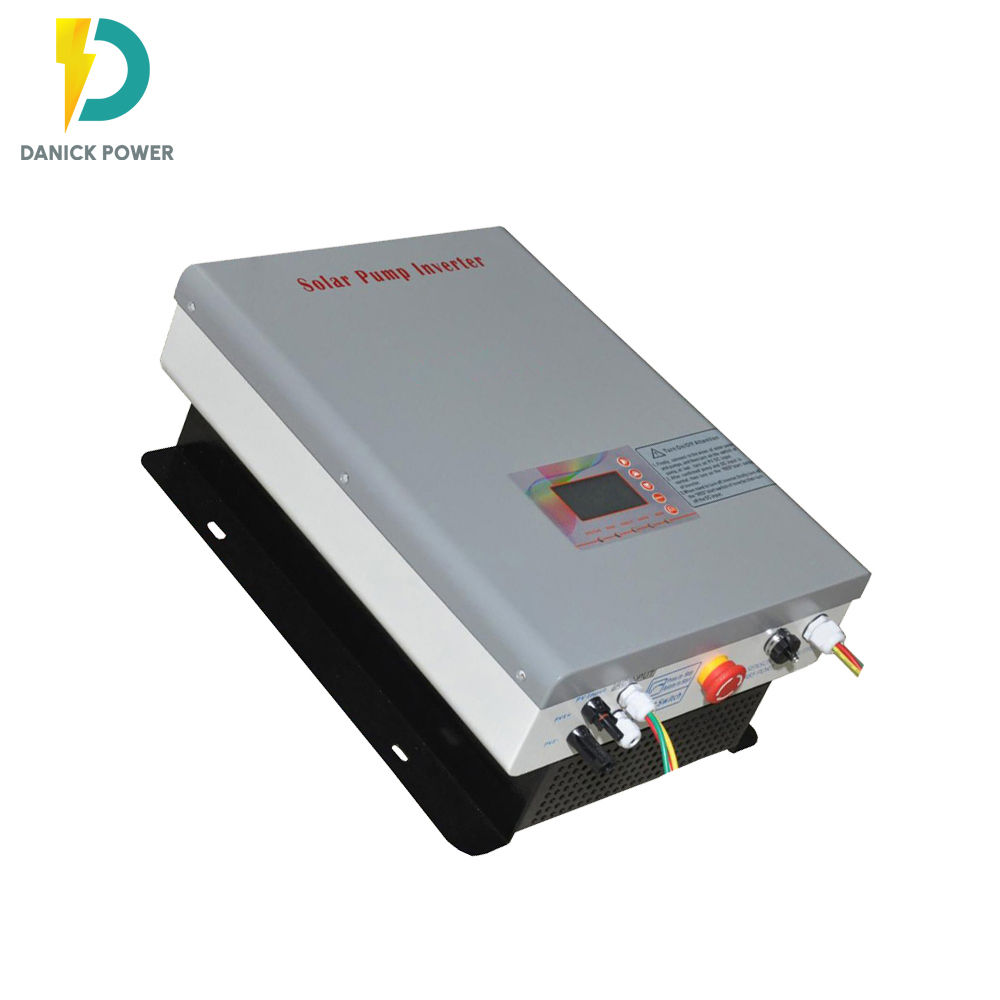 3 Phase 7.5kw Solar Pump Inverter With MPPT Water Pump Controller for Irrigation System