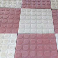 Non-slip Cement Chequered Interlocking Tiles