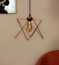 Metal Hanging Light Pendant Star Shape High Quality