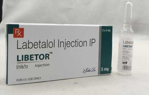 Labetalol Injection Manufacturer,Exporter,Supplier