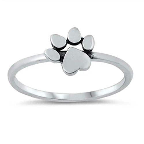 925 Sterling Silver Pretty Handmade Animal Plain Silver Ring