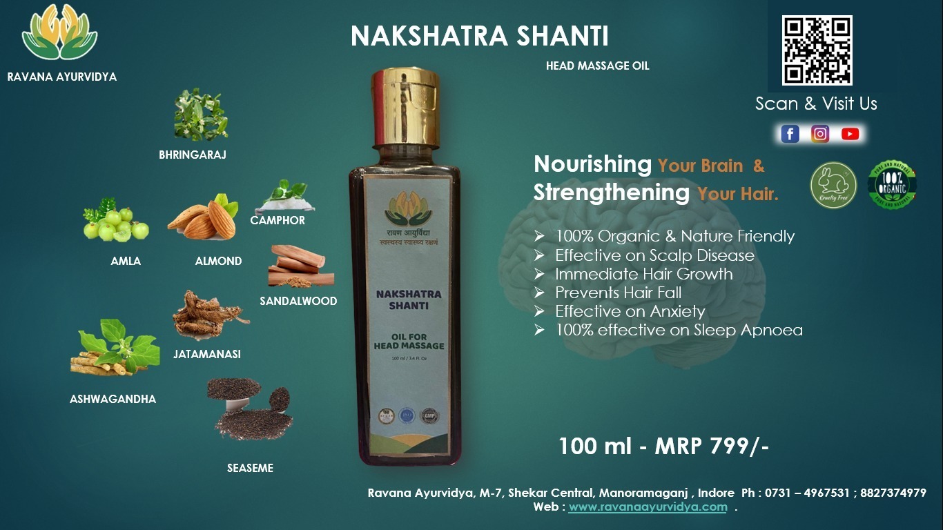 Nakshatra Shanti Head Massage Oil