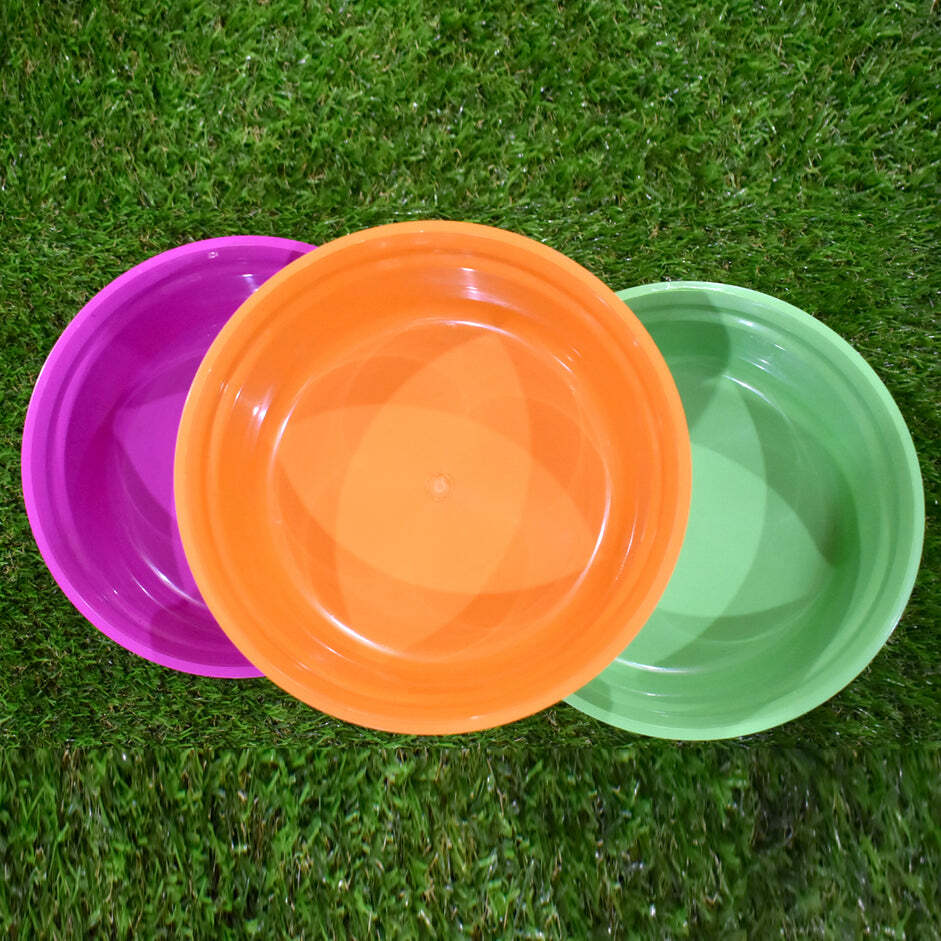 ROUND PLASTIC BASIN AND PLASTIC MIXING BOWL SET PACK OF 3 (2592)