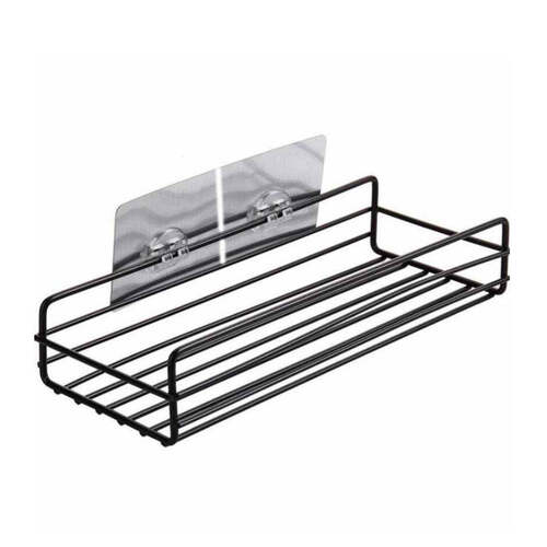 MULTIPURPOSE WALL MOUNT METAL BATHROOM SHELF AND RACK FOR HOME AND KITCHEN (1764)