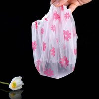 WATERPROOF SHOWER CAP REUSABLE BATH CAPS (6042)