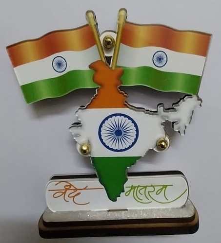 Indian flag Rectangle Table Miniature