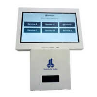 Wall Mounted Touch Screen Kiosk For Qms Application: Hospital