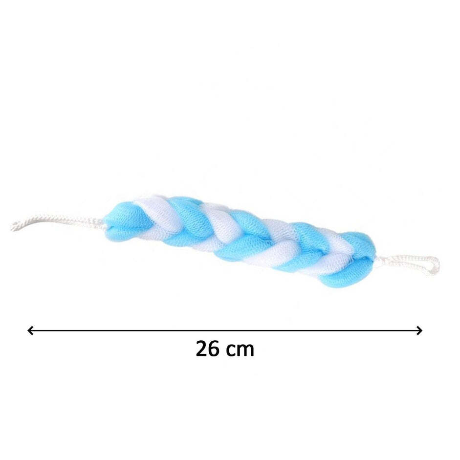 HANGING BATH SHOWER LONG LARGE SIZE LOOFAH SPONGE POUF BODY SCRUBBER (PACK OF 6) (6073)