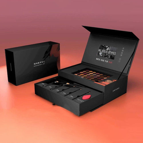 Black Cosmetic Premium Packaging Box