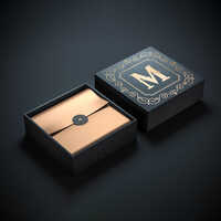 Custom Shoe Boxes - Laminated Material, Rectangular Size Available, Matte Black Color | Industrial Shoe Packaging Solution