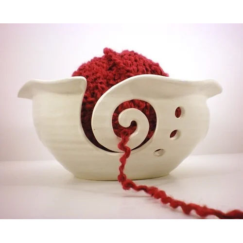 Wooden Handicrafts Yarn Bowl