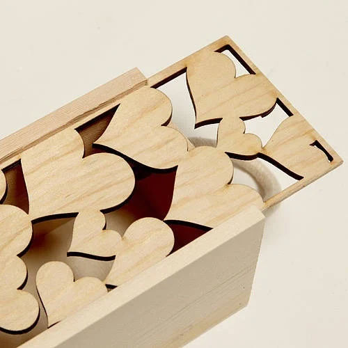 Matte Modern Laser Cut Box