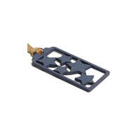 Wooden Gift Tag - Cardboard Rectangle, Blue | Attractive Garment Tag