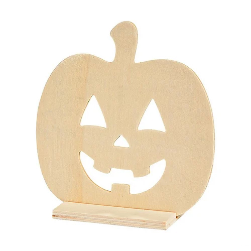 Wooden Pumpkin For Table Decorative Item