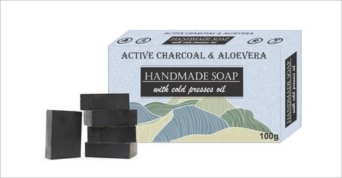 ACTIVE CHARCOAL  SOAP  100GM