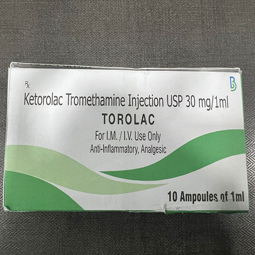 Ketorolac Tromethamine Injection USP 30Mg