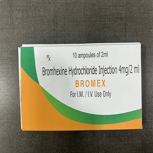 Liquid Bromhexine Hydrochloride Injection 4mg