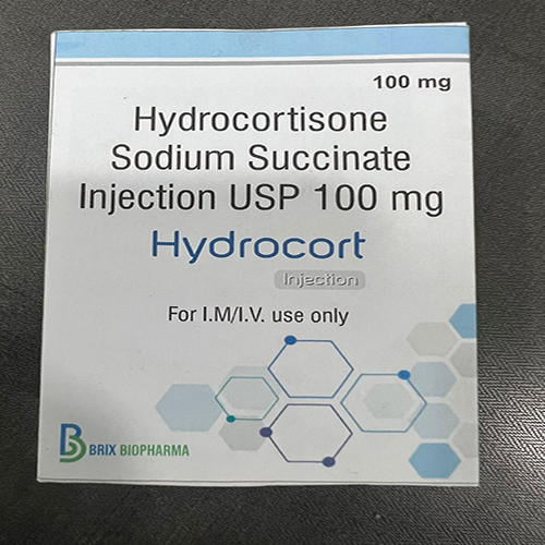 Hydrocortisone Sodium Succinate Injection USP 100 mg