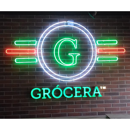 Chanellium Letter With LED Neon Logo