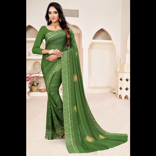 georgette  saree