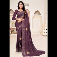 georgette  saree