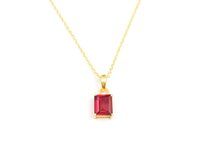 925 Sterling Silver Cubic Zirconia Gold Plated Pendant