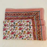Hand Blocked Print Reversible Single Comforter