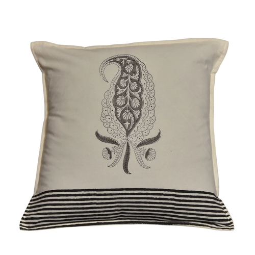 16 x 16 Inches Hand Block Printed Cushion Covers