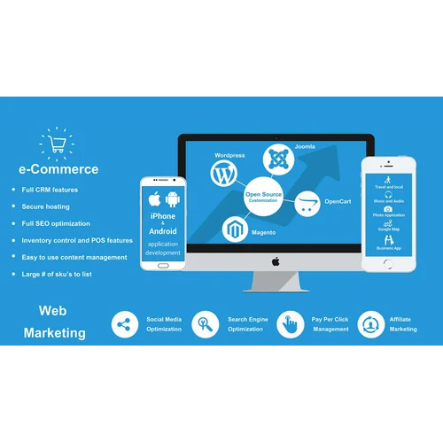 E-Commerce Designing Service - HTML CSS JavaScript | React Angular Vue.js MySQL MongoDB Cloud Hosting SSL Certificates Stripe PayPal Google Analytics