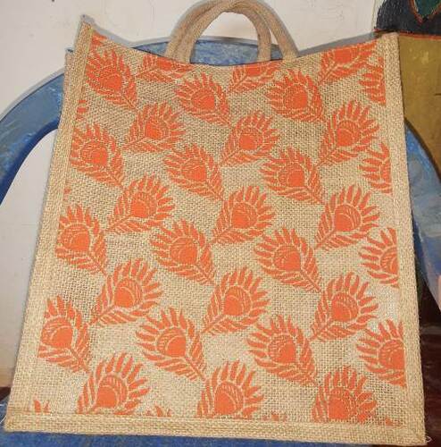 Customize Pure Jute Printed Bag