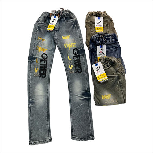 Kids Denim Joggers Jeans