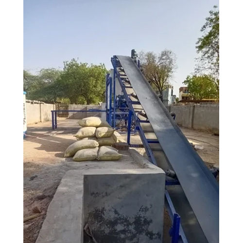 Concrete Block Brick Making Machine - Color: Blue