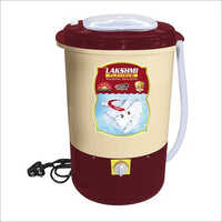 Portable Single Tub Washing Machine - 9 Kg Capacity , Semi-automatic Top Loading In Pink And White - Plastic Material, 1 Year Warranty, Electric Power Source